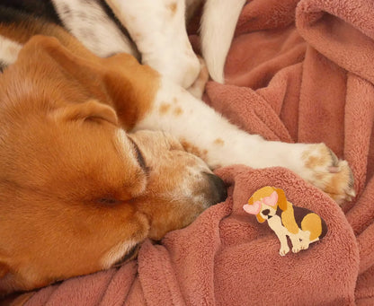 BEAGLE iron-on patch