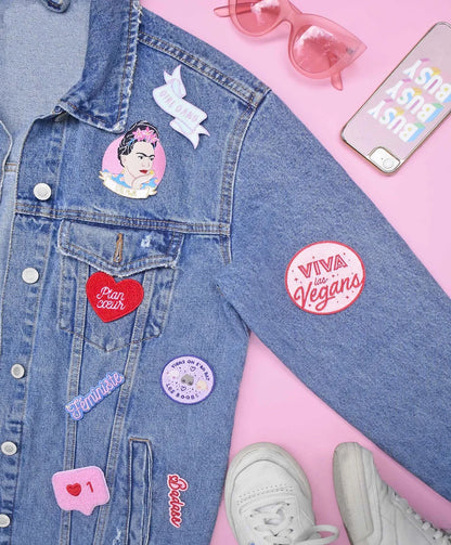 FRIDA GIRL POWER iron-on patch