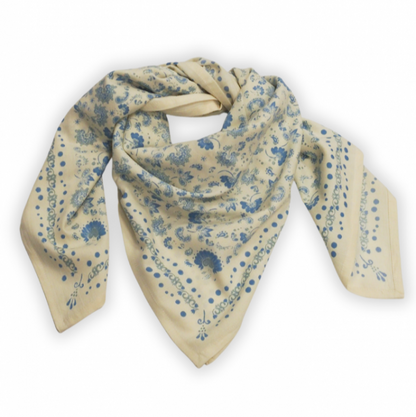 Grand foulard - Amour perle
