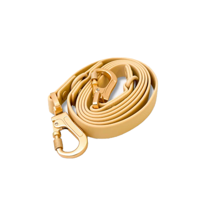 Beige multi-position leash