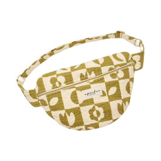 Big sac banane Apaches - Damier tobacco