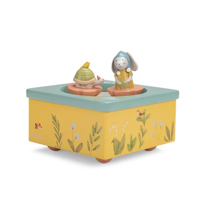 Boîte à musique Trois petits lapins