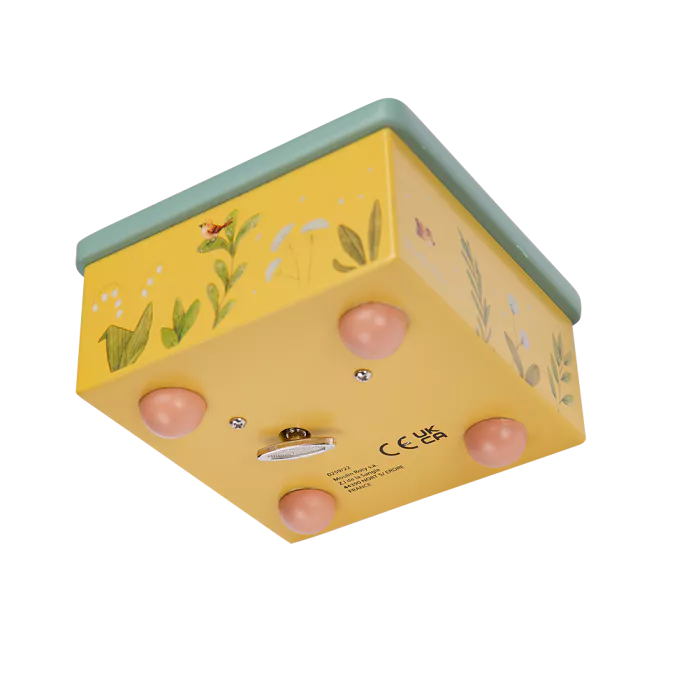 Boîte à musique Trois petits lapins