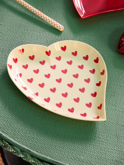 Assiette coeur - Crème - Darling Hearts