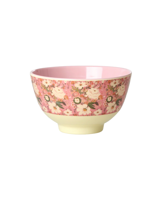 Petit bol - Corail - Allison Flower Print