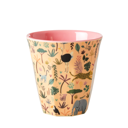 Small Kids Cup - Pink - Funky Prints - Pack of 6
