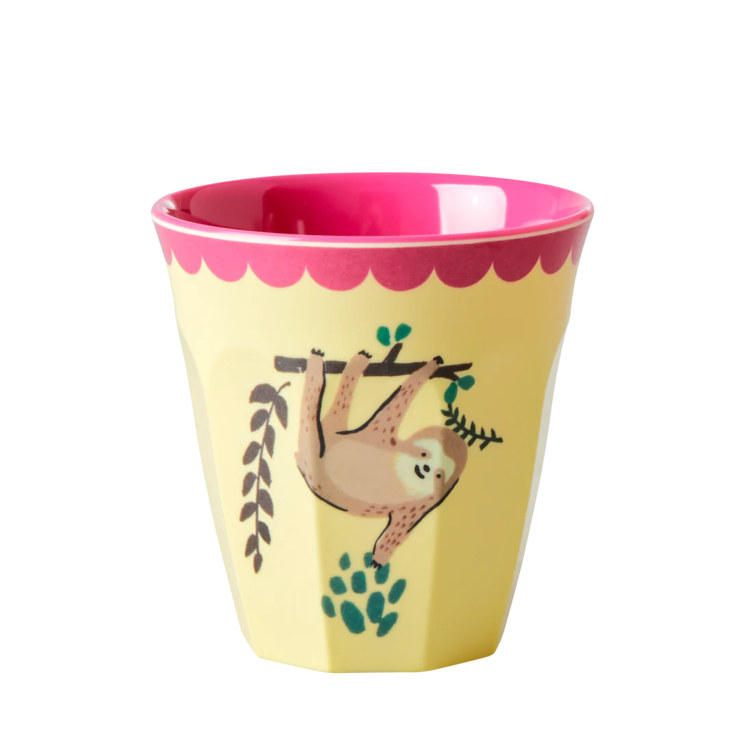 Small Kids Cup - Pink - Funky Prints - Pack of 6