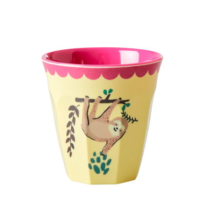 Small Kids Cup - Pink - Funky Prints - Pack of 6