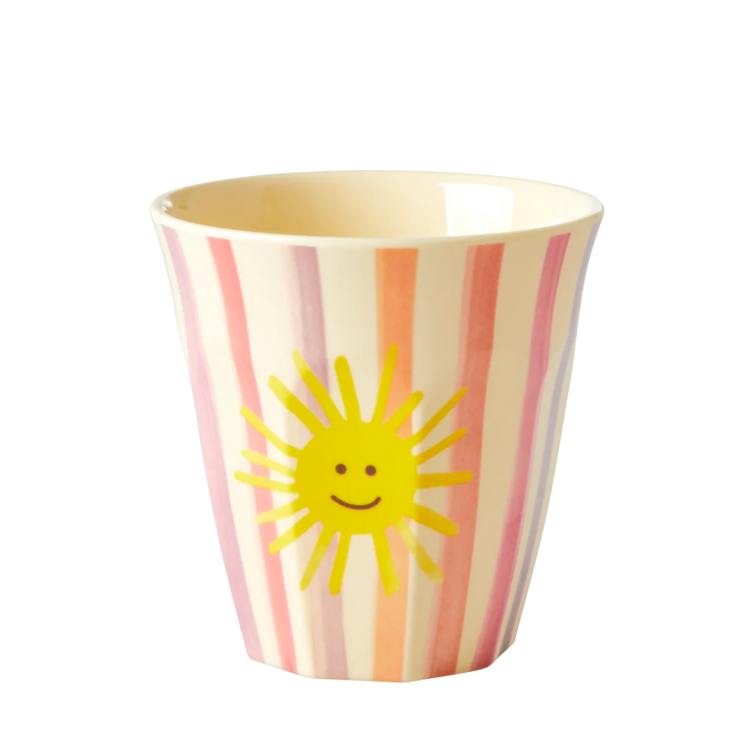 Small Kids Cup - Pink - Funky Prints - Pack of 6