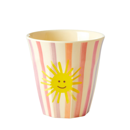 Small Kids Cup - Pink - Funky Prints - Pack of 6