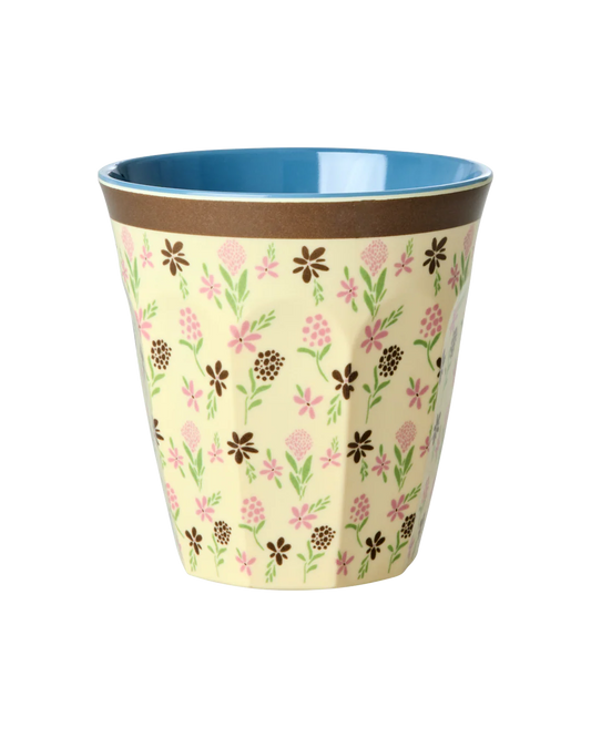 Gobelet médium - Crème - Hacienda Flower Print