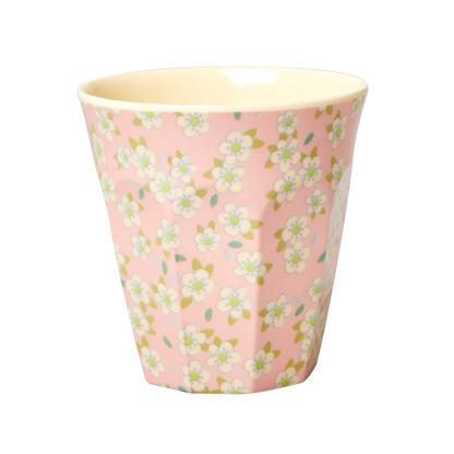 Gobelet Médium - Rose - Small Flower Print