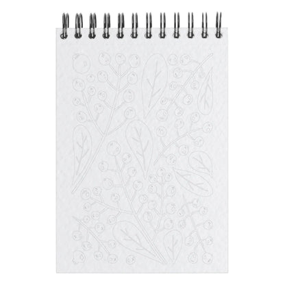 Carnet de coloriage A6 - Floral #1