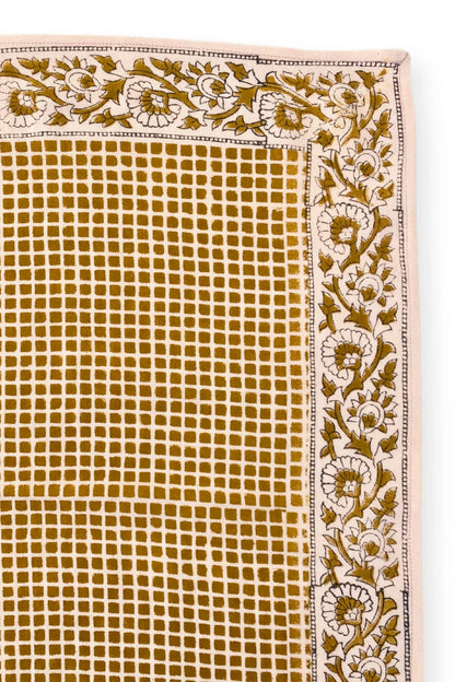 Grand foulard - Latika "Mosaïc" Tobacco