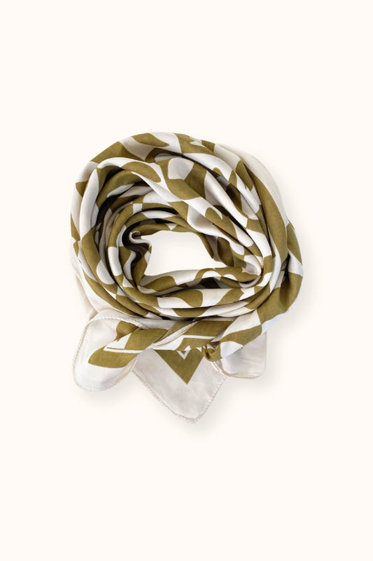 grand foulard - Palika damier