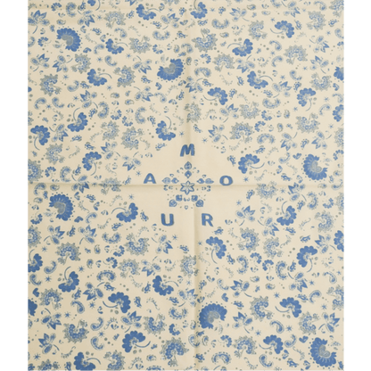 Grand foulard - Amour perle