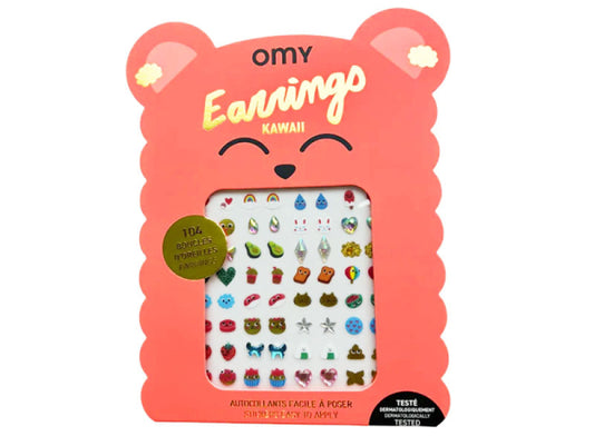 Boucles d'oreilles Kawai 104 pcs