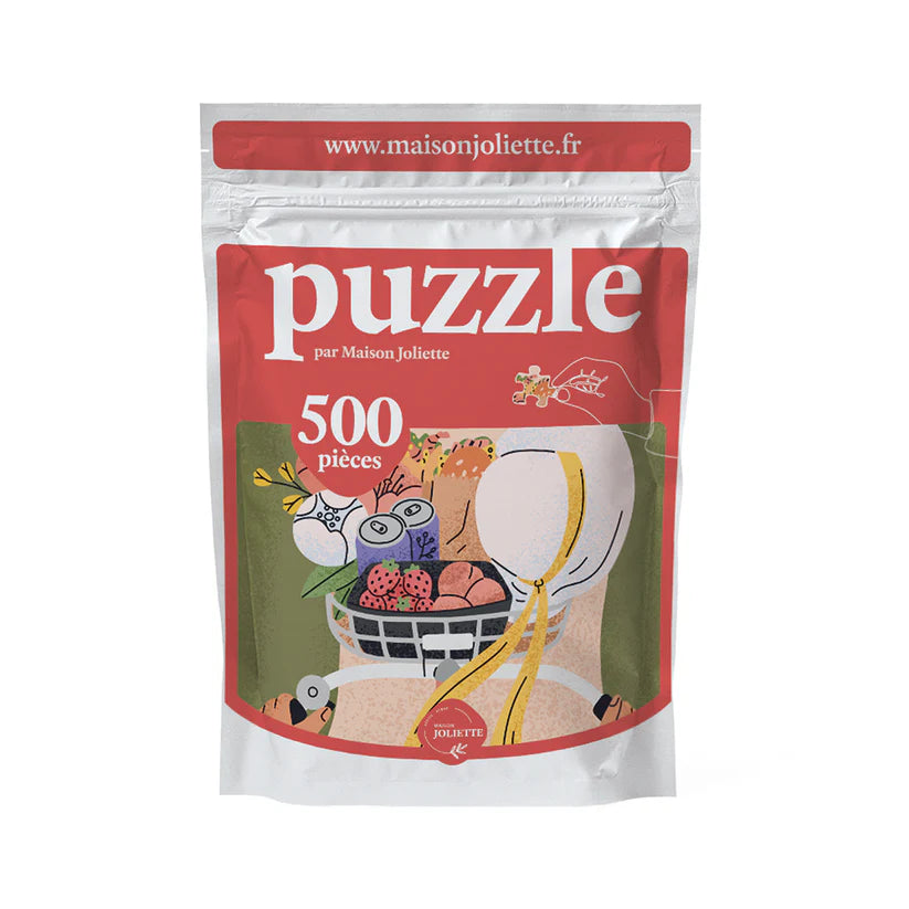 Puzzle 500 pièces A bicyclette