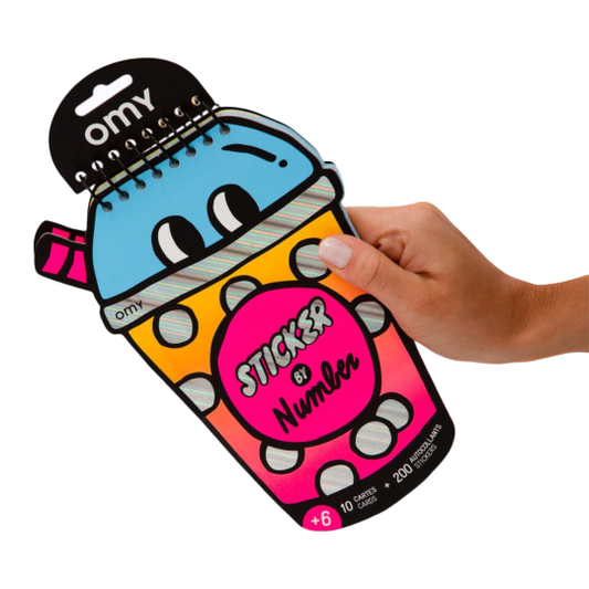 Sticker activity book - Bubble