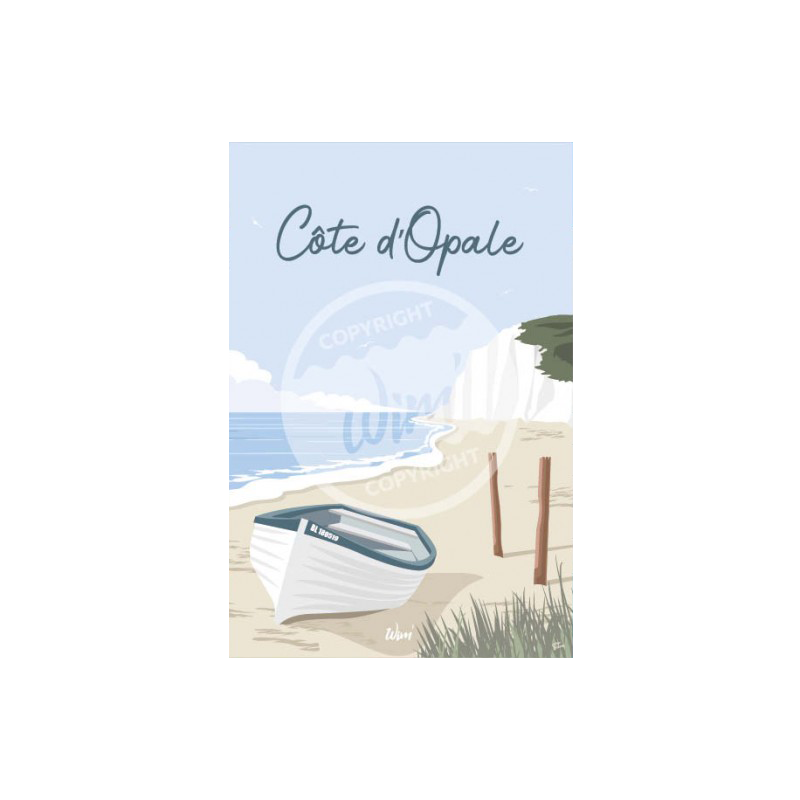 Carte Côte d'Opale