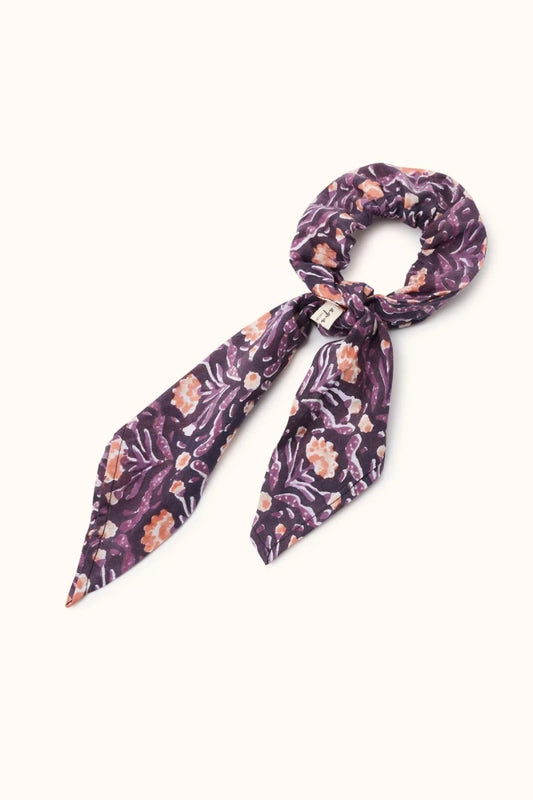 Chouchou foulard Cactus Navy
