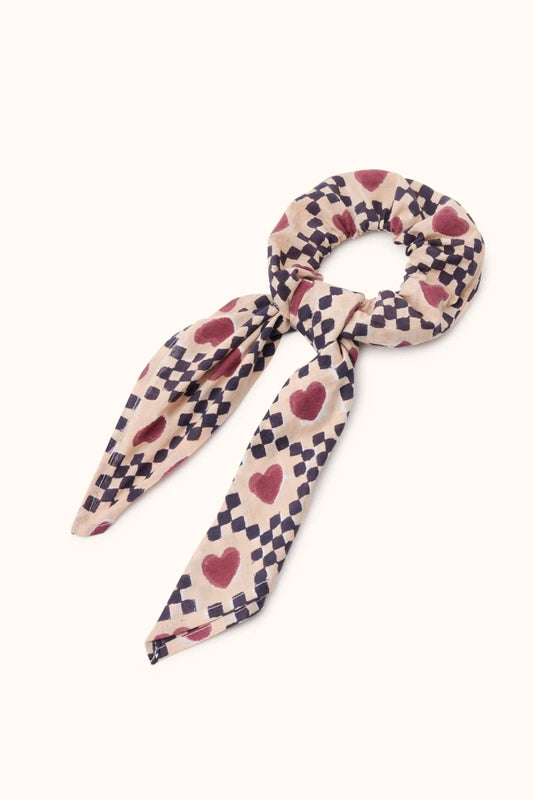 Chouchou foulard Amor Macadamia