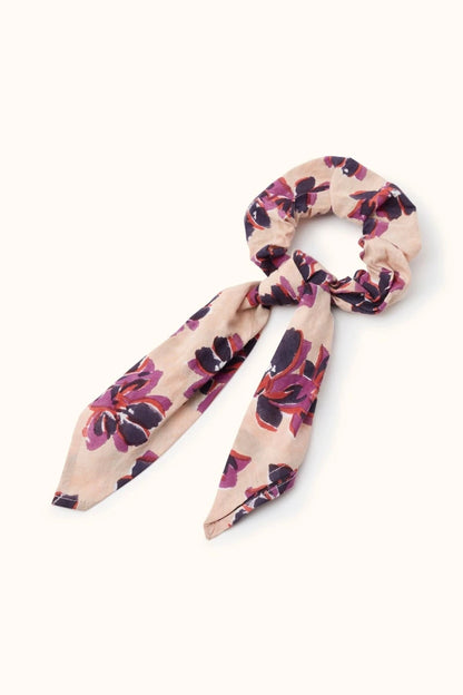 Chouchou foulard Violeta Macadamia
