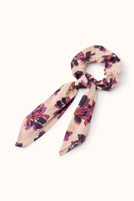Chouchou foulard Violeta Macadamia