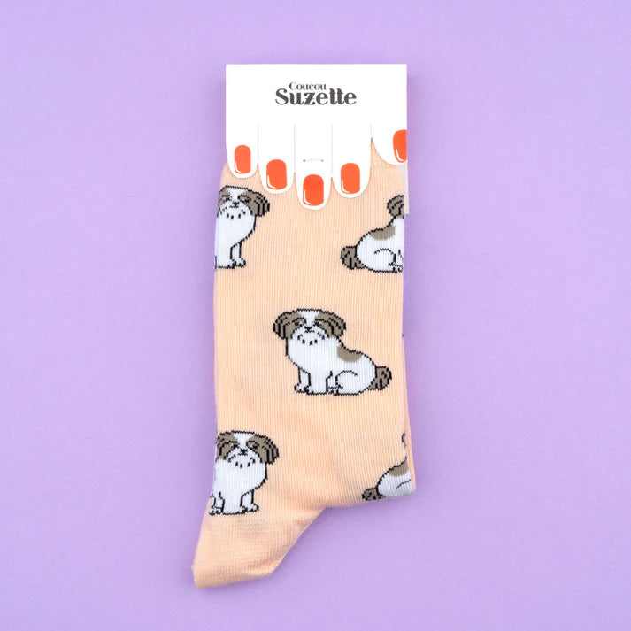 Shih tzu socks