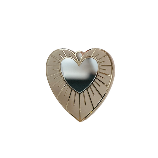 Décoration murale Coeur ex-voto beige