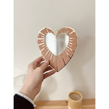 Décoration murale Coeur ex-voto beige