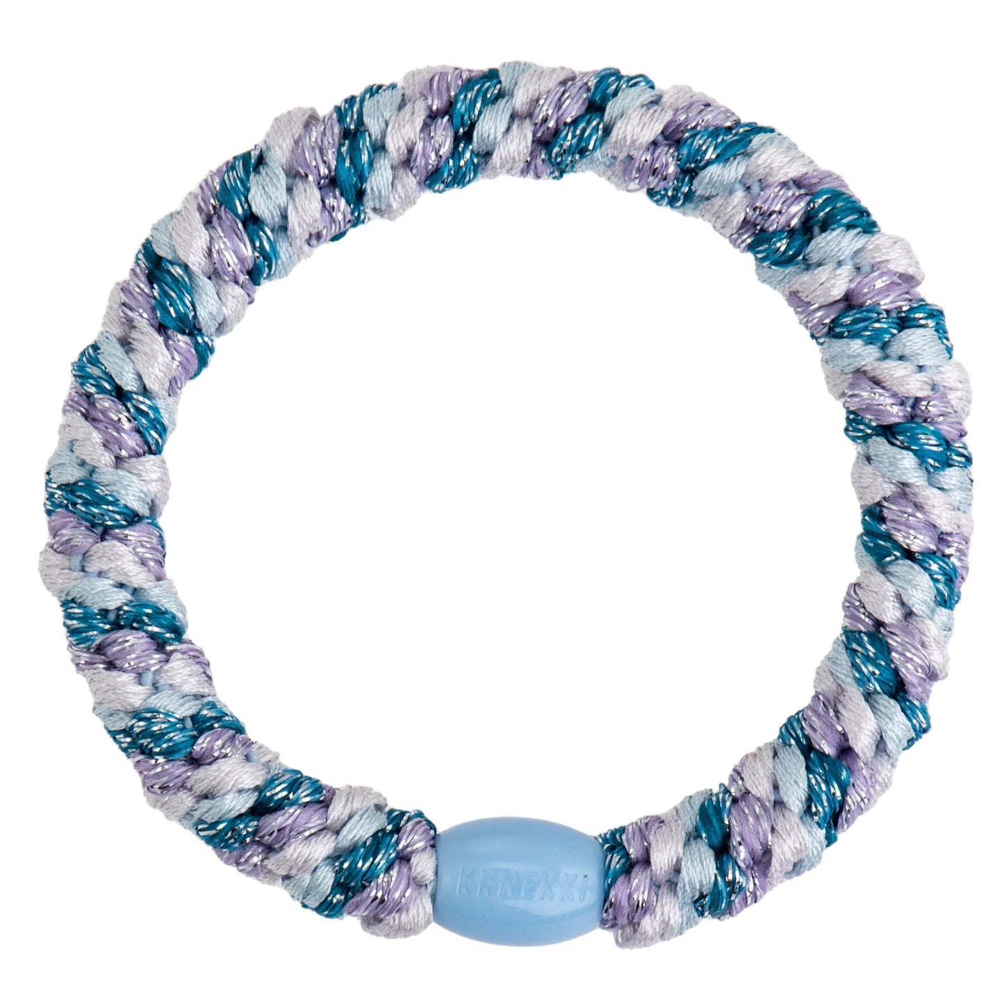 Élastique cheveux Mix Lilac Blue glitter
