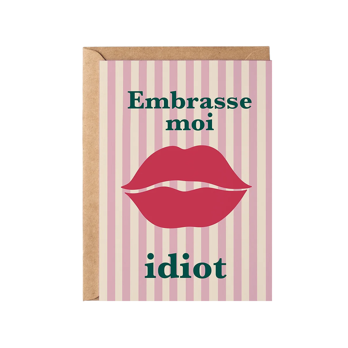 Card - Kiss me silly