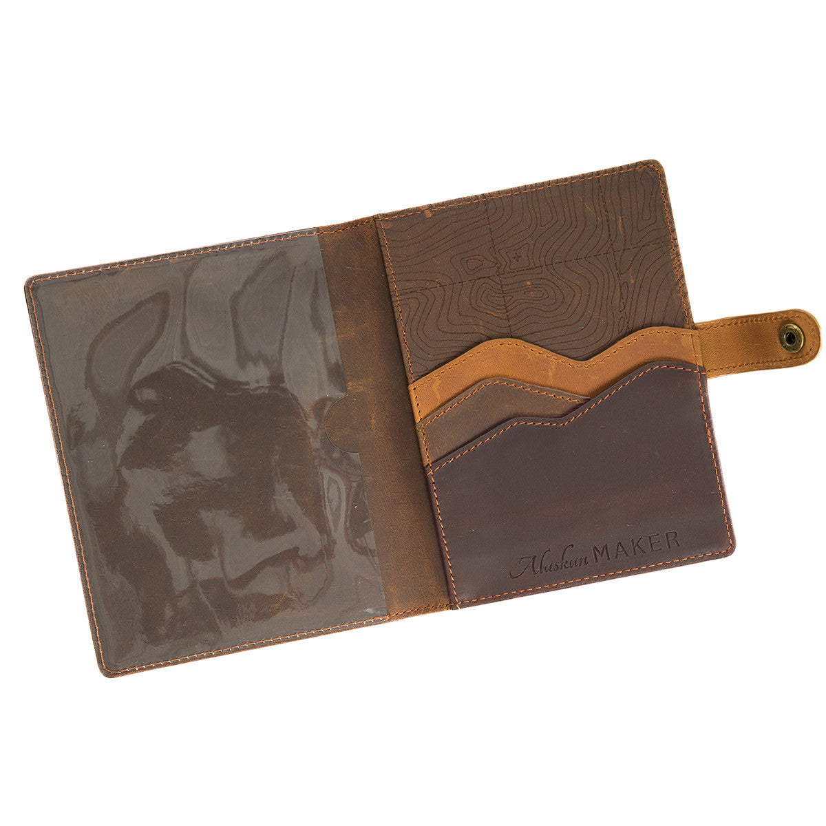 Wood registration card holder