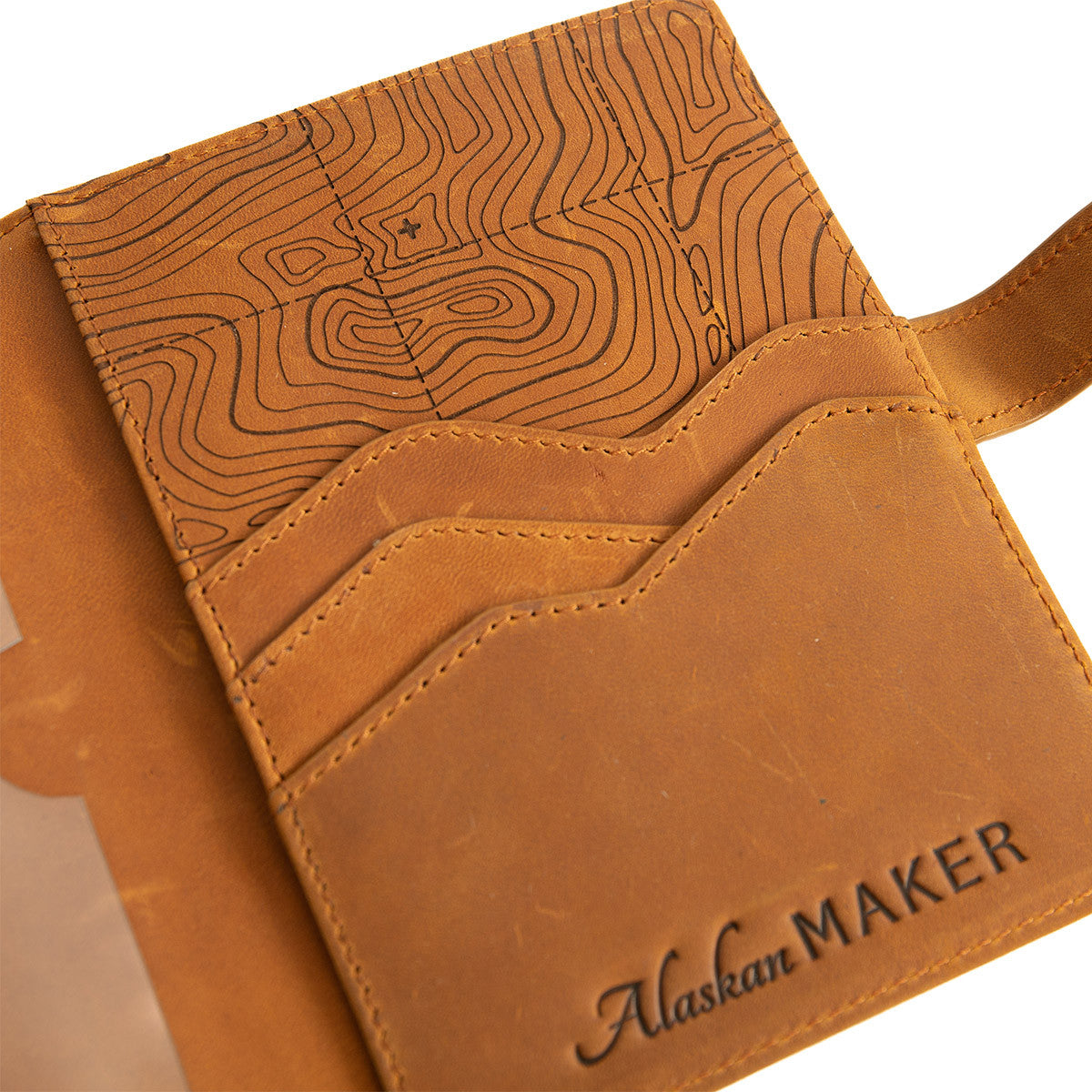Cognac registration card holder