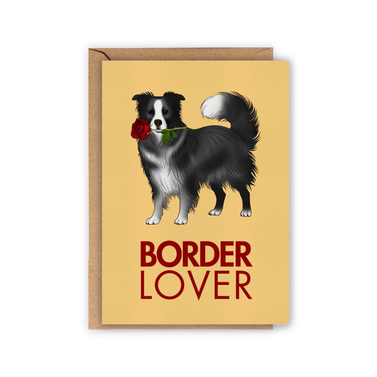 Border Lover Card - Border Collie