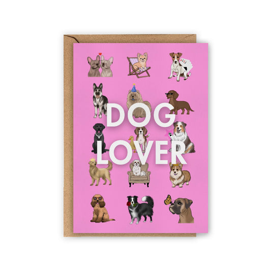 Carte DOG LOVER