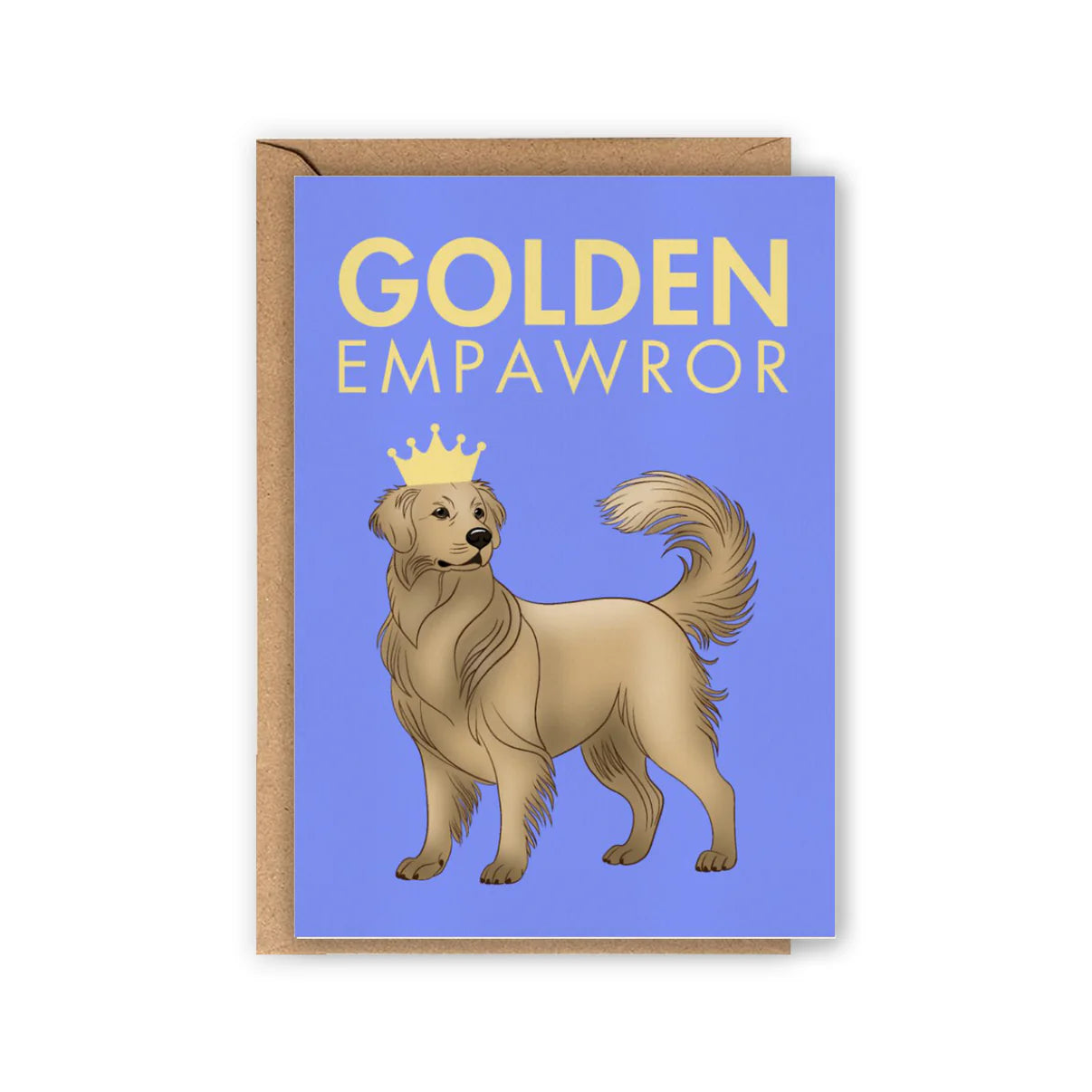 Carte Golden Empawror - Golden Retriever