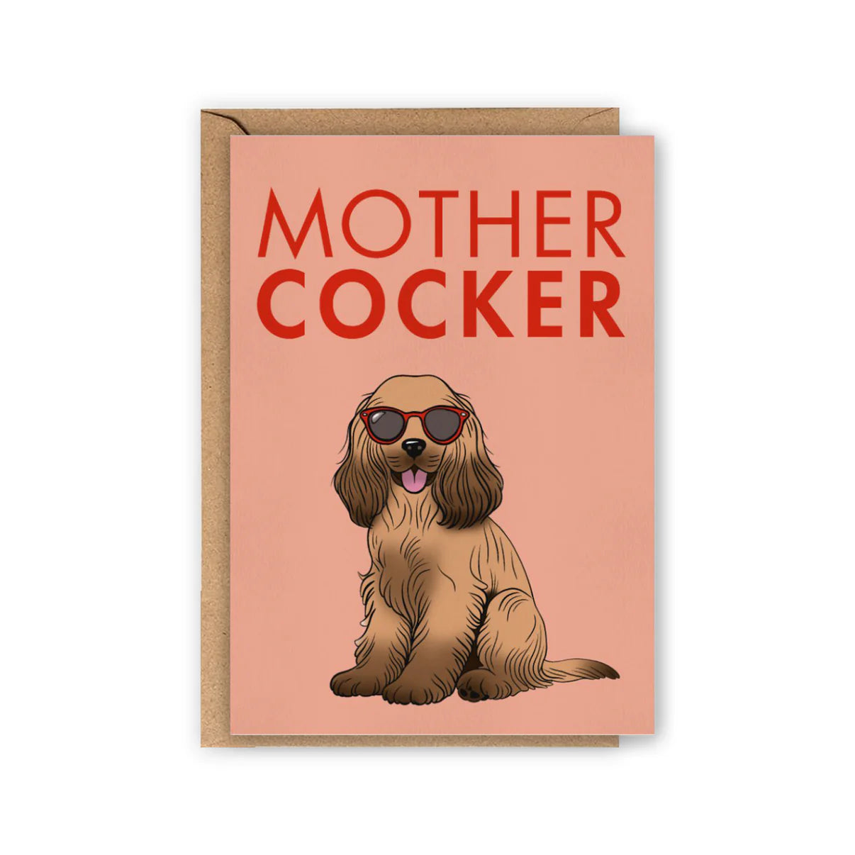 Carte Mother Cocker - Cocker Anglais