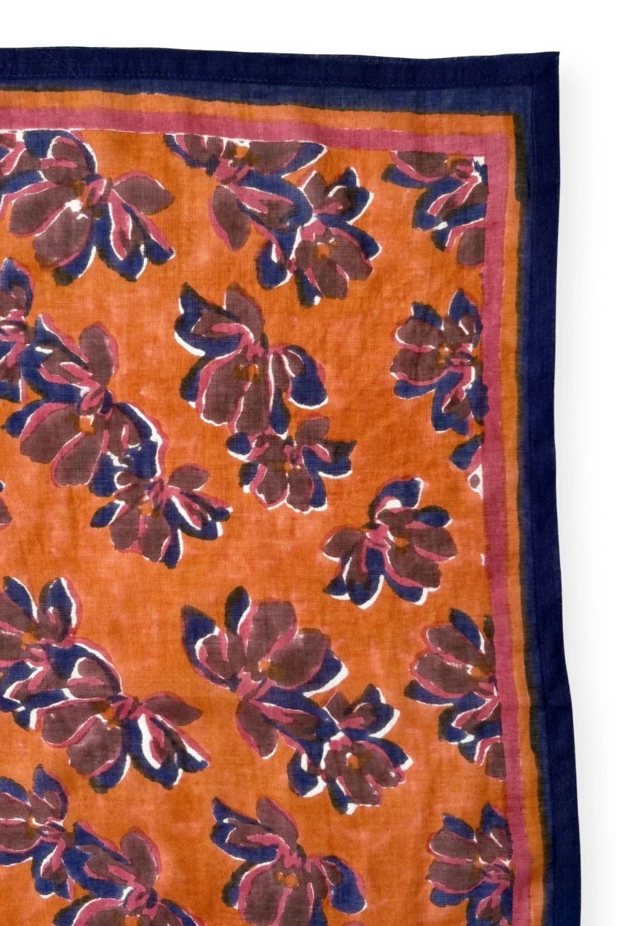 Petit foulard Violeta Rust dupitta