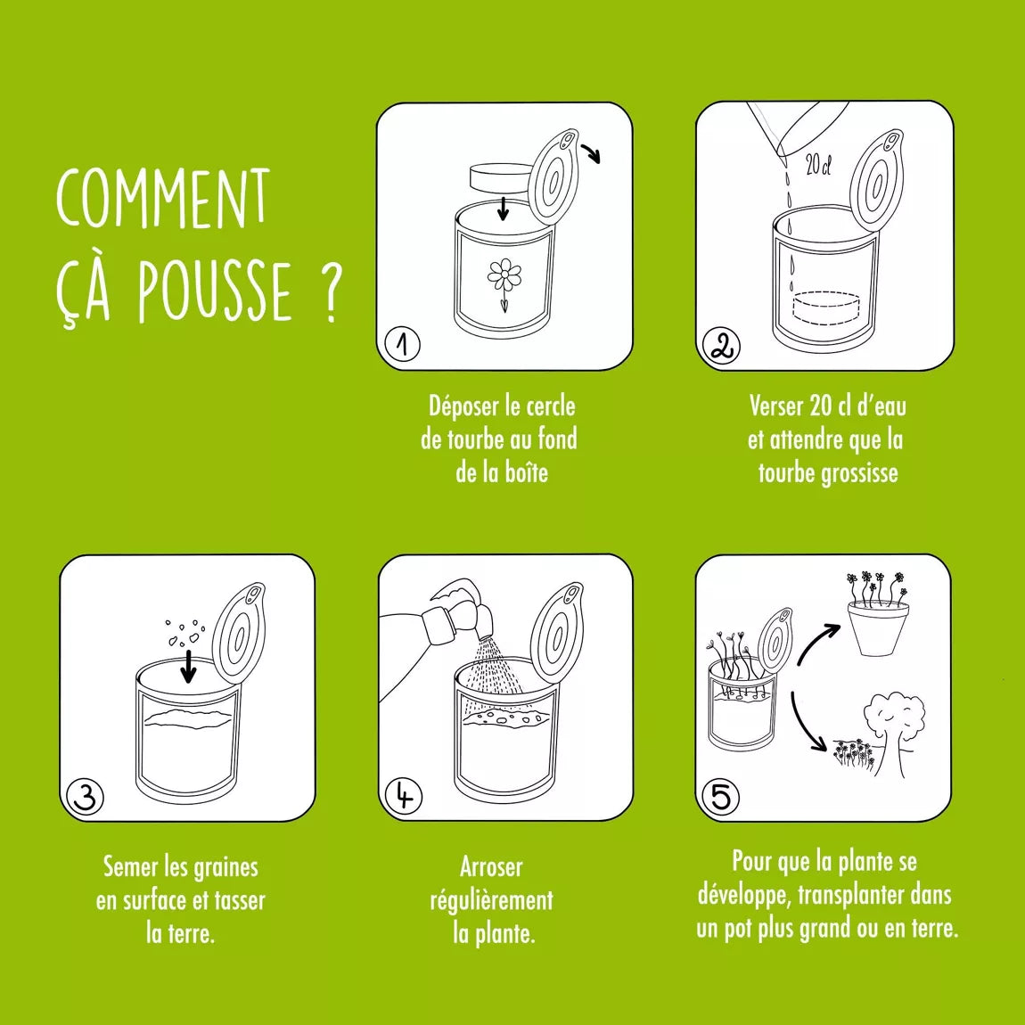Kit à semer - Maman t'es la plus..