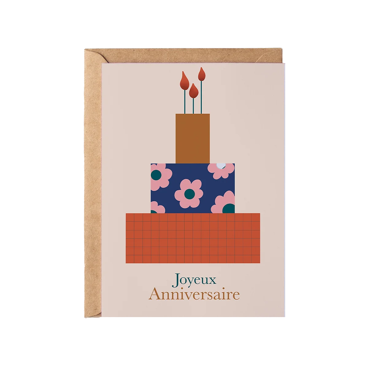 Card - Happy Birthday Cake