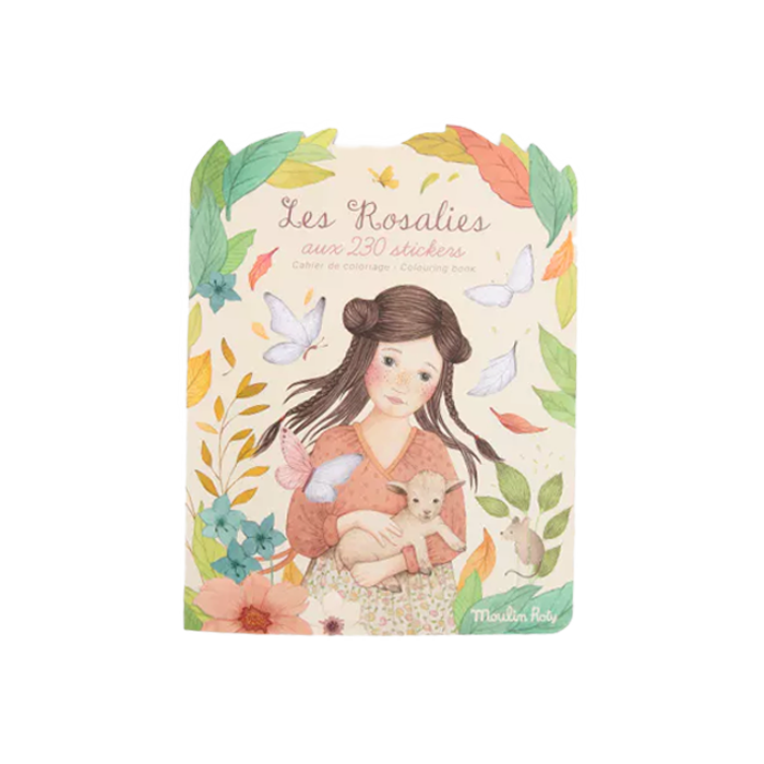 Notebook 230 stickers - Les Rosalies