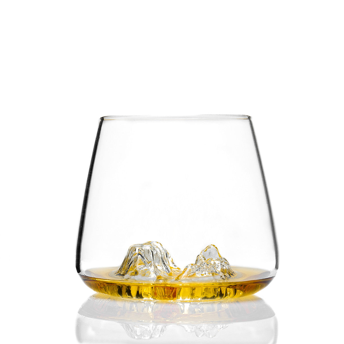 Set of 2 Topographic glasses: Grand Canyon &amp; Matterhorn