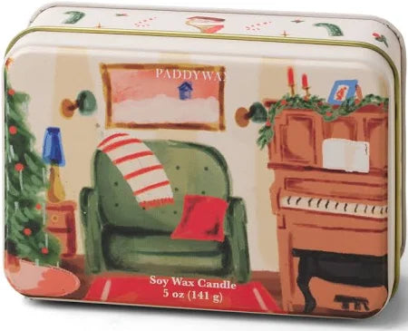 Bougie Paddywax Wassail – Christmas Tin 204 g | Édition Festive