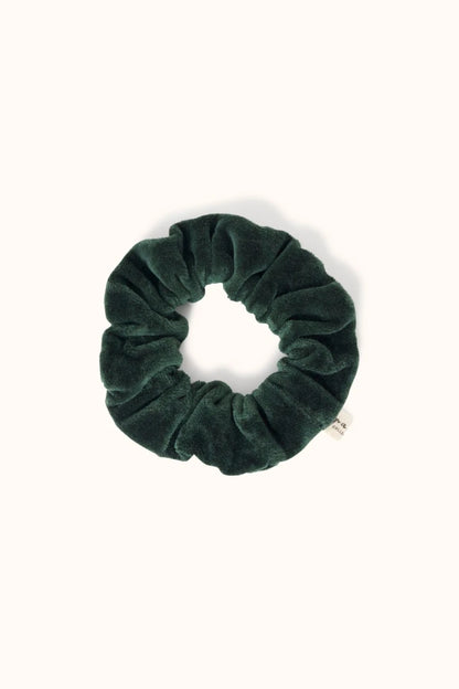 Small chouchou Velours Vert