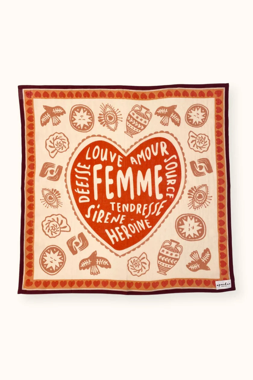 Foulard - mama vida - mummy fire - apaches